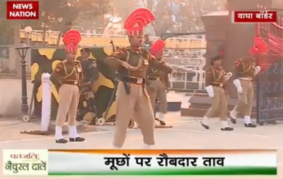 Republic Day: Flag War at Wagah border during beating retreat ceremony