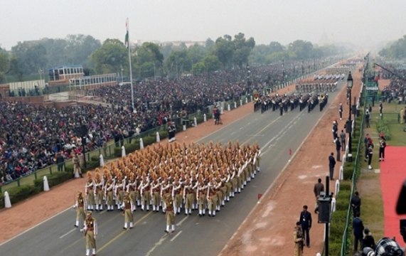 Full dress rehearsal of Republic Day Parade starts at Rajpath