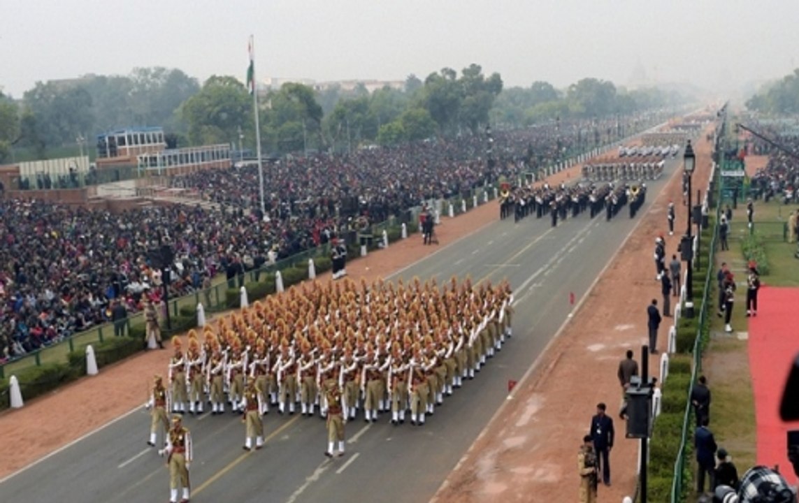 Full dress rehearsal of Republic Day Parade starts at Rajpath