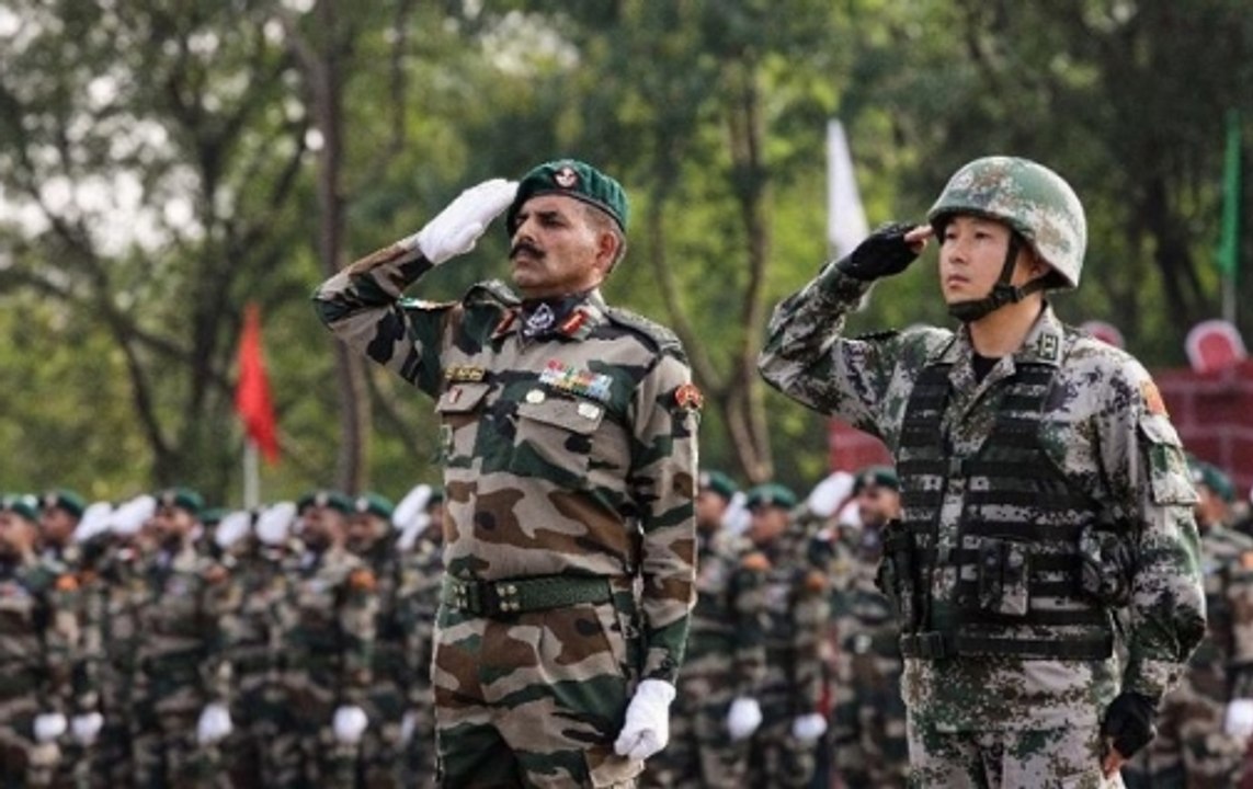 Indian Army conducts military exercise at Indo-Pak border near Rajasthan's Bikaner