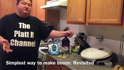 Simplest way to make booze- Revisited
