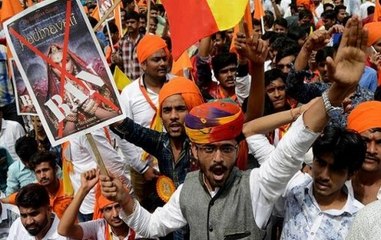 Karni Sena sets ticket counter of Faridabad theatre on fire, continues protests against Padmaavat