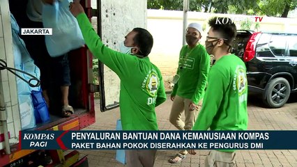 Penyaluran Bantuan Dana Kemanusiaan Kompas untuk Imam dan Marbut Masjid