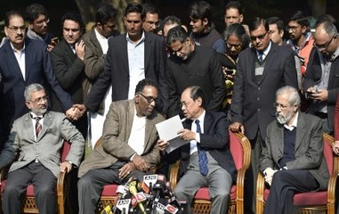 Four senior judges say situation in Supreme Court 'not in order'