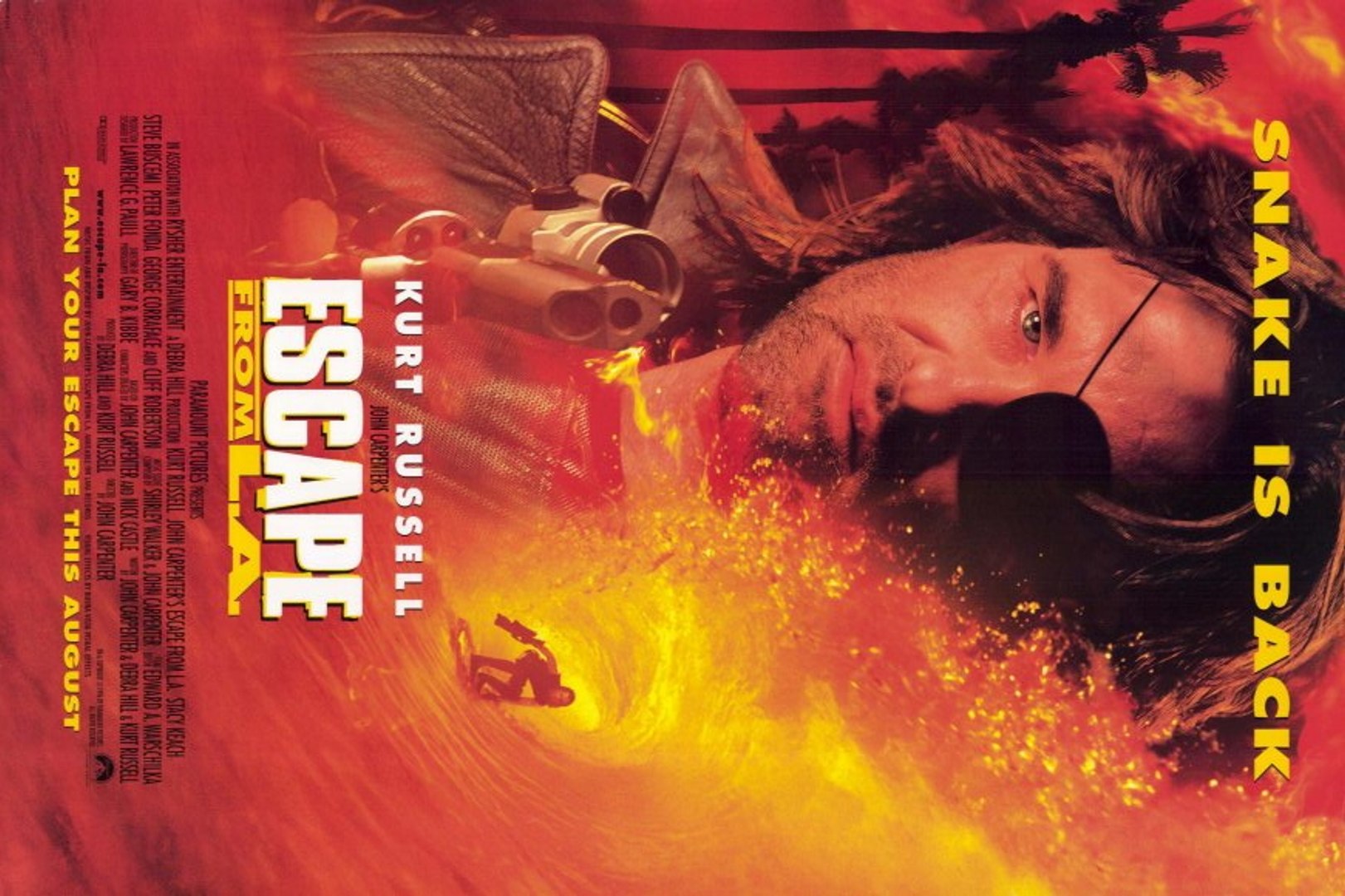 Escape From LA Movie 1996 Kurt Russell Steve Buscemi Peter Fonda