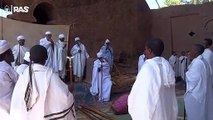 Ethiopia - Tewahedo Monks And Priests Chanting In Lalibela, Ethiopia