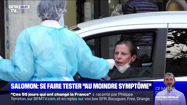 Coronavirus: le directeur général de Santé rappelle l’importance de tester massivement au moindre symptôme