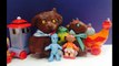 In The Night Garden Iggle Piggle, Upsy Daisy, Ninky Nonk and the Giant Chocolate Puppy and Bunny-