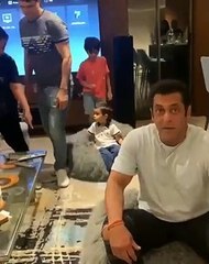 Remembering family get togethers from the pre lockdown days..Salman Khan