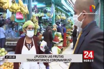 ¿Las frutas pueden ser un puente transmisor para el COVID-19?