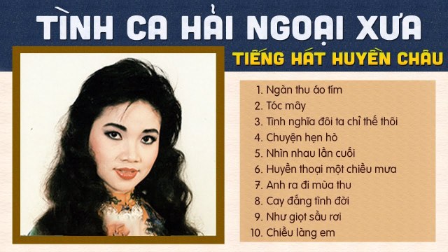 TÌNH CA HẢI NGOẠI DANH CA HUYỀN CHÂU RẤT ÍT NGƯỜI TỪNG ĐƯỢC NGHE - LK NHƯ GIỌT SẦU RƠI NGHE LÀ KẾT