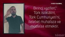 'Gençliğe Hitabe' işaret diline çevrildi