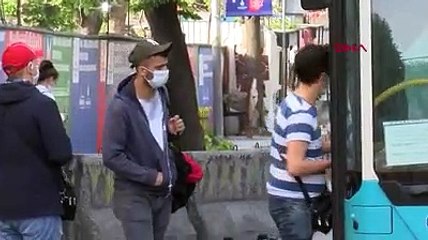 4 günlük yasak sonrası toplu taşımada hareketlilik