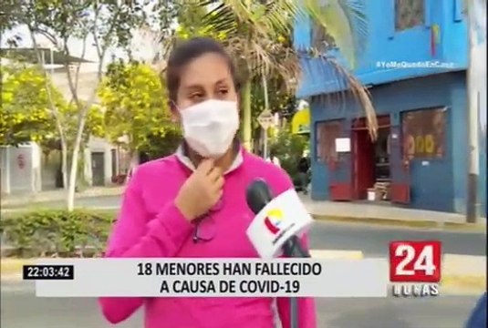 Coronavirus en Perú: más de 4.300 niños y adolescentes están infectados y 18 han fallecido