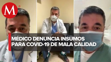 Al instituto nuestra vida le vale madres: neurocirujano reclama insumos al IMSS