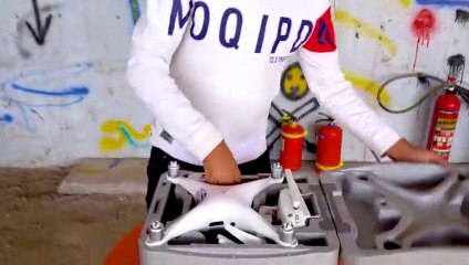 Overcharged Drone Battery - चलो तोड़ के देखते हैं - MR INDIAN HACKER