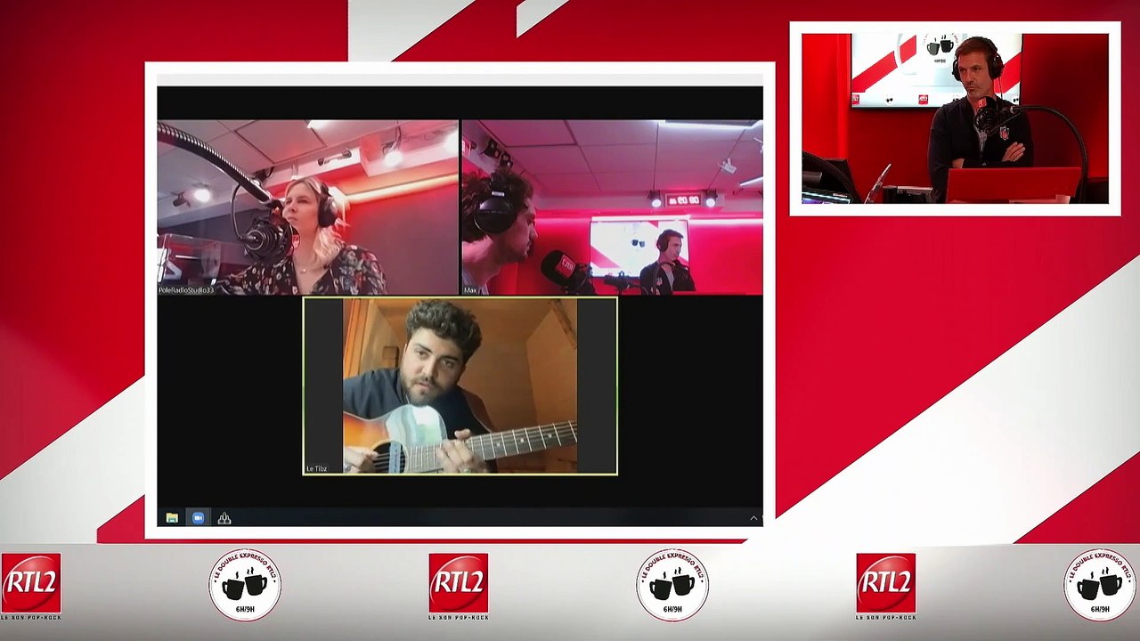 Tibz interprète "Nation" dans Le Double Expresso RTL2 (20/05/20)