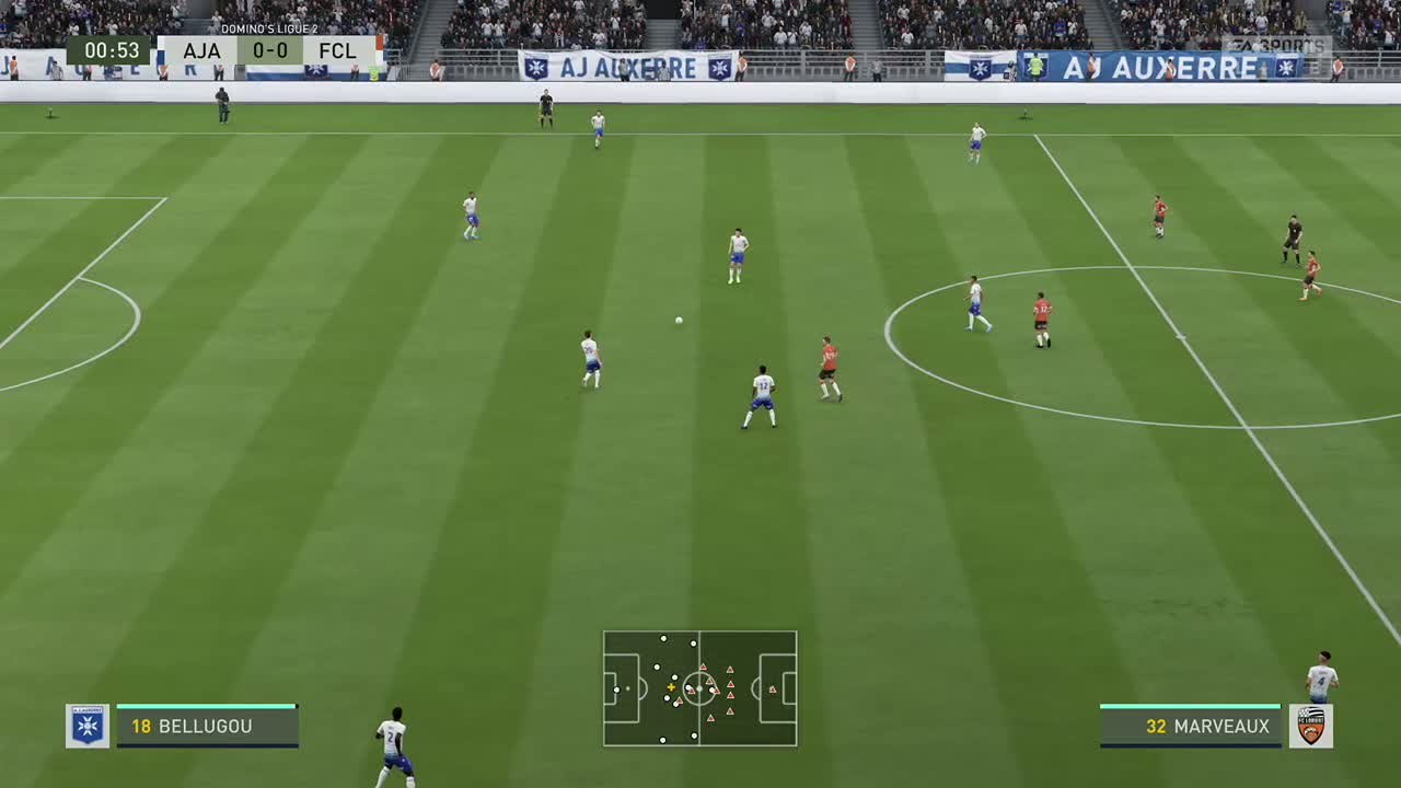 AJ Auxerre - FC Lorient : notre simulation FIFA 20 (L2 - 36e journée)