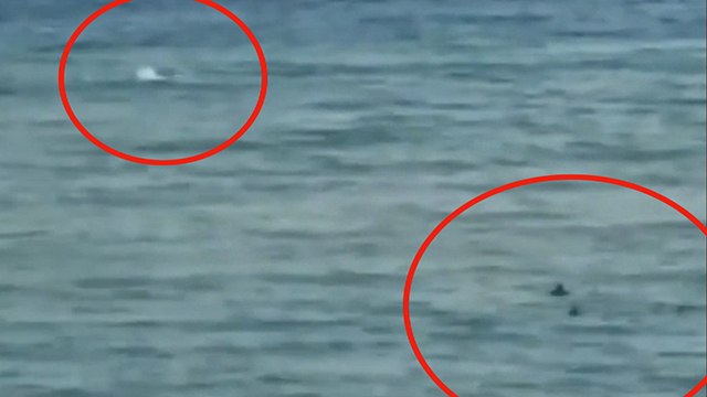 Korku dolu anlar! Genç yüzücü ve annesi dehşete kapıldı