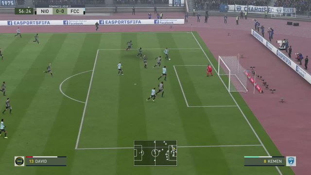 FIFA 20 : notre simulation de Chamois Niortais - FC Chambly Oise (L2 - 36e journée)