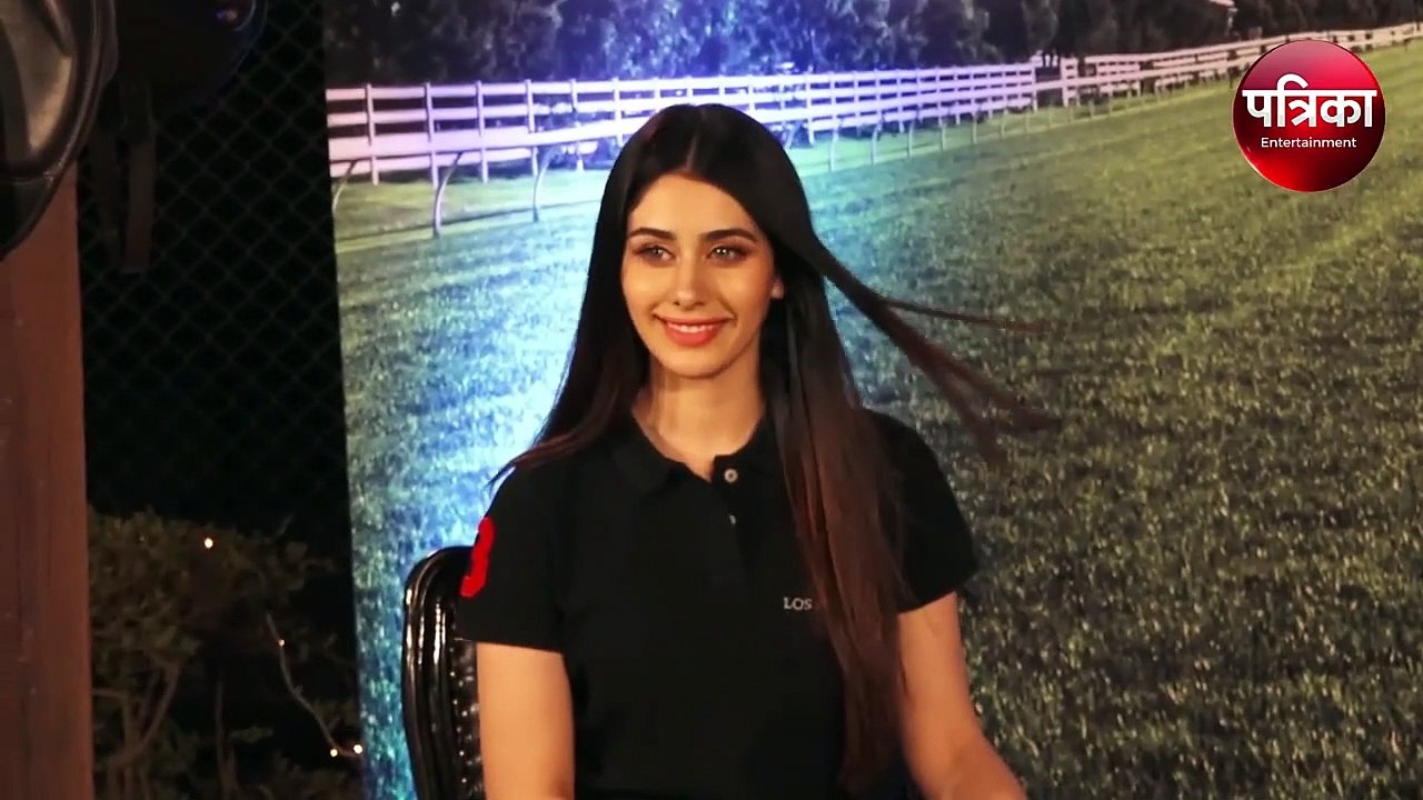 ब्लैक ड्रेस में बेहद हॉट दिखीं फिल्म Loveyatri की एक्ट्रेस Warina Hussain - Patrika Bollywood