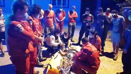 Kaybolan yaşlı adam  20 saat sonra çalılık alanda bulundu