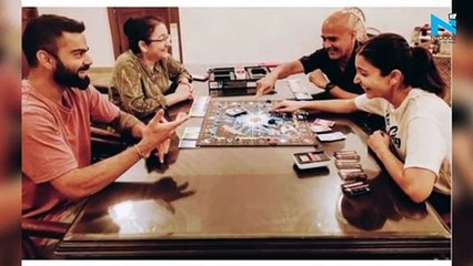 Watch, Anushka Sharma spots a 'dinosaur on the loose' at home