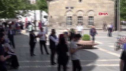 Kayseri'de, 4 günlük kısıtlama sonrası yoğunluk