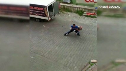 Sokağa çıkma yasağında, fırıncıların kavgası kamerada