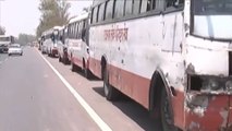 Migrants' bus row: 400 buses stationed at Raj-UP border