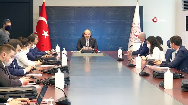 Sanayi Bakanı Varank: 'Kovid-19 Güvenli Üretim Belgesi Vereceğiz'