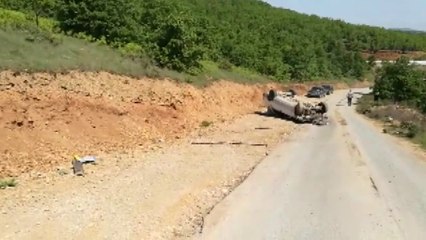 Top News - Aksident në Bulqizë/ Përmbyset makina, një i plagosur