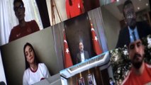 Cumhurbaşkanı Erdoğan'ın sözleri görme engelli genci cesaretlendirdi - ANTALYA