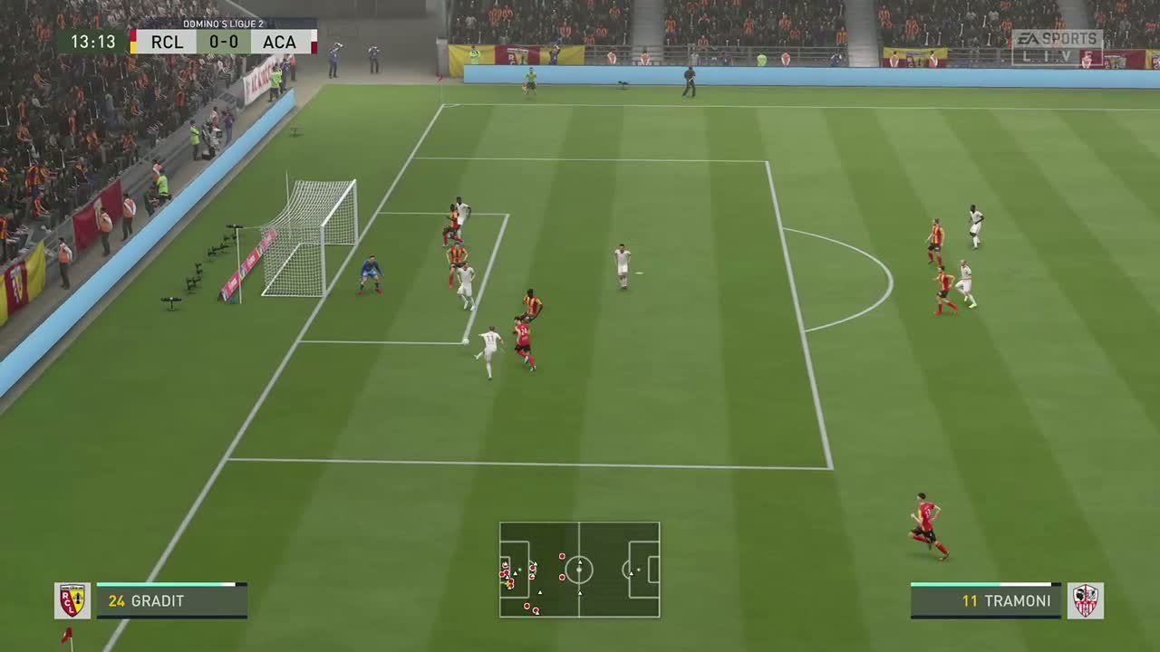 FIFA 20 : notre simulation de RC Lens - AC Ajaccio (L2 - 36e journée)