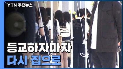 등교하자마자 다시 집으로...곳곳에서 의심증세 / YTN