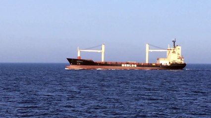 Medlog konteyner gemisi denizde karşalaşma