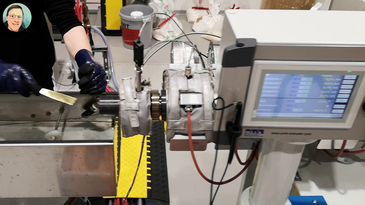 FT1-K: Extrusion: Anfahren einer Extrusionslinie für Filamente