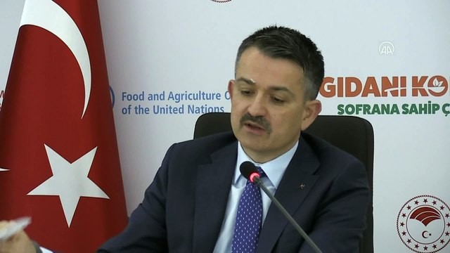 Pakdemirli: 'Dünyadan gıda talep eden değil, dünyaya gıda arzı sağlayan bir konumdayız' - ANKARA