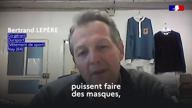 Covid-19 | Oursport se mobilise dans la fabrication de masques | Gouvernement