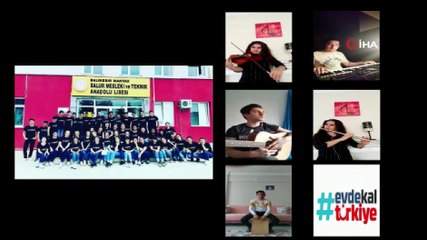 MTAL öğrencilerinden ikinci pandemi klibi