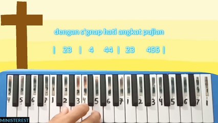 NOT PIANIKA LAGU SBAB TUHAN BAIK (MASUK GERBANGNYA BERSYUKUR) [JCLF] | LAGU ROHANI