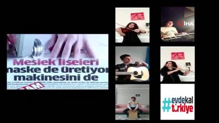 MTAL öğrencilerinden ikinci pandemi klibi