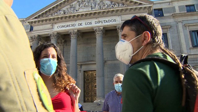 La Coordinadora 25S, que pretendía rodear el Congreso, aplaza su protesta