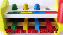 Baby toy learning video learn colors with wooden toys for babies toddlers preschoolers learn english