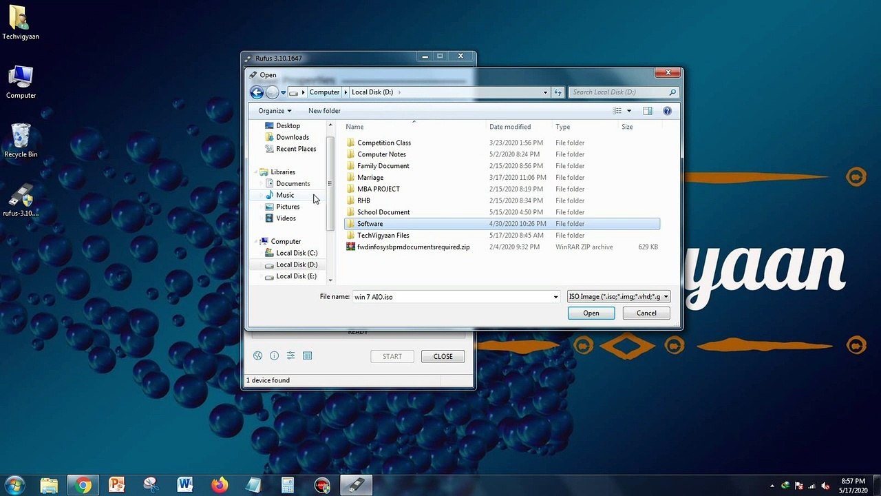 How to Create Bootable PenDrive for windows os using rufus