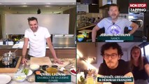 Tous en cuisine : Déborah François et Michaël Gregorio ensemble, Cyril Lignac surpris (Vidéo)