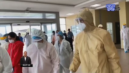 El vicepresidente Otto Sonnenholzner visitó las instalaciones del Hospital del Guasmo Sur