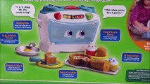 Learn to count learn names of foods toy cutting food cooking Leap Frog number loving oven