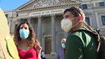 La Coordinadora 25S, que pretendía rodear el Congreso, aplaza su protesta