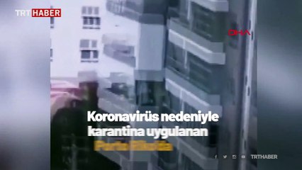 8'inci kattaki salıncak tepki çekti